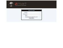Tablet Screenshot of monedero.zmart.com.mx